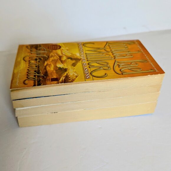 Linda Lael Miller Romance Books Sonnet Set Lot 4 VTG Paperback Small - Picture 5 of 6